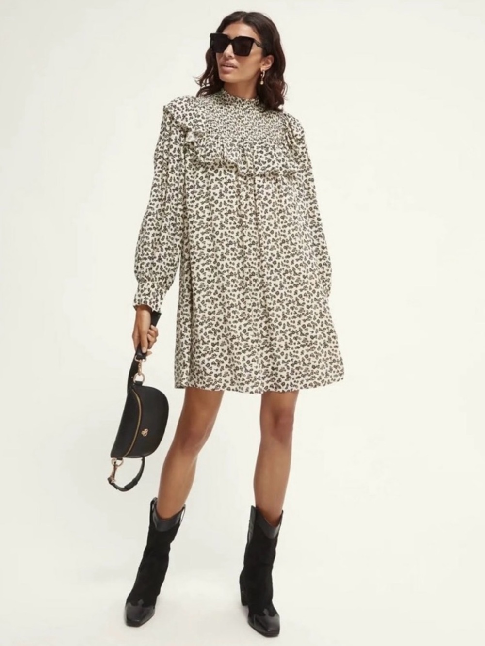 🖤 Scotch & Soda Short Flowy Dress